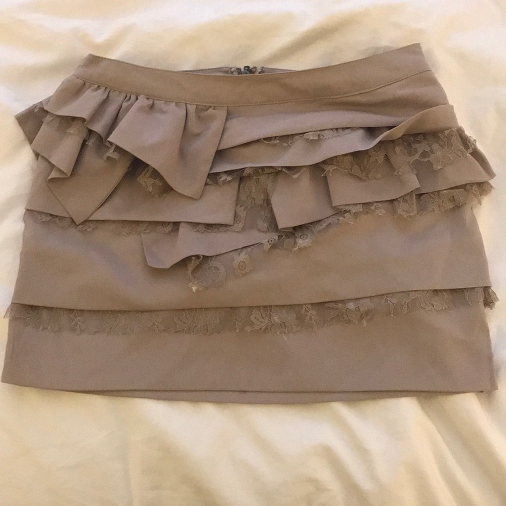 Tan skirt from forever 21